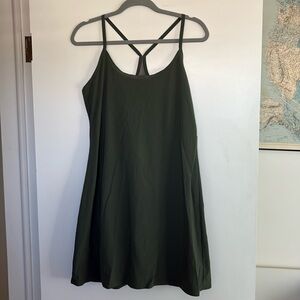 Outdoor Voices Exercise Dress - XL - forest green